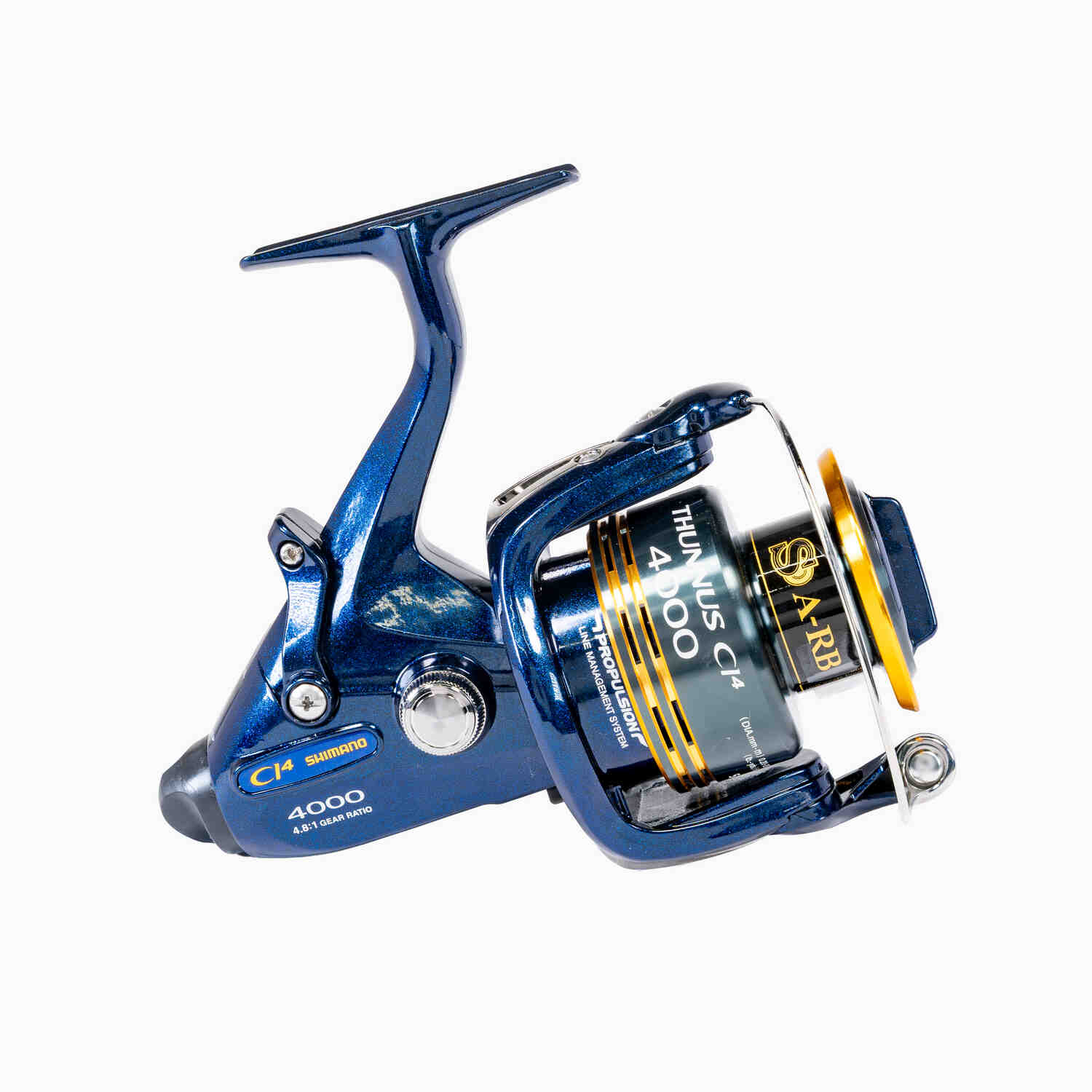 Shimano Thunnus CI4 Spinning Reels 4000 Sideplate