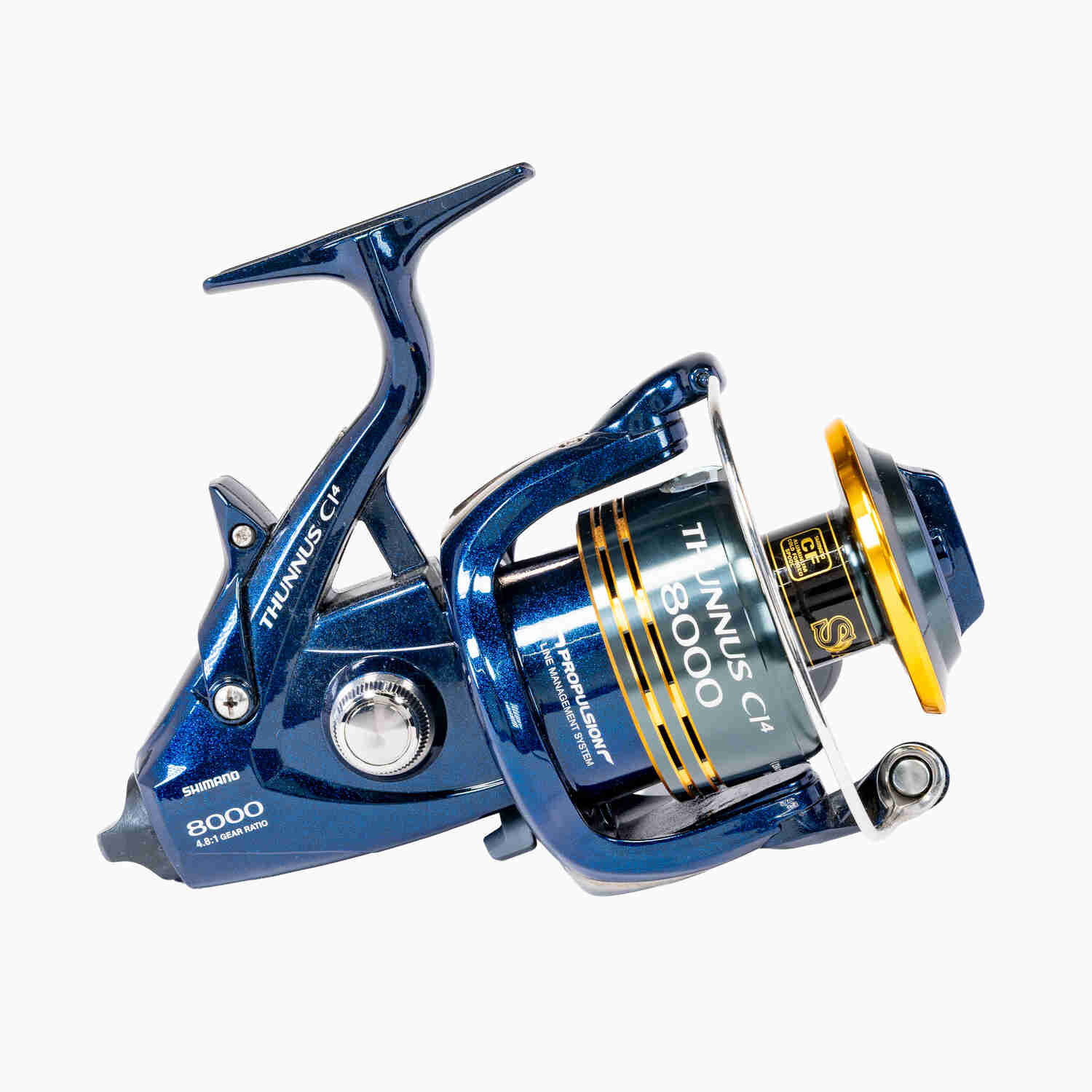 Shimano Thunnus CI4 Spinning Reels 8000 Sideplate