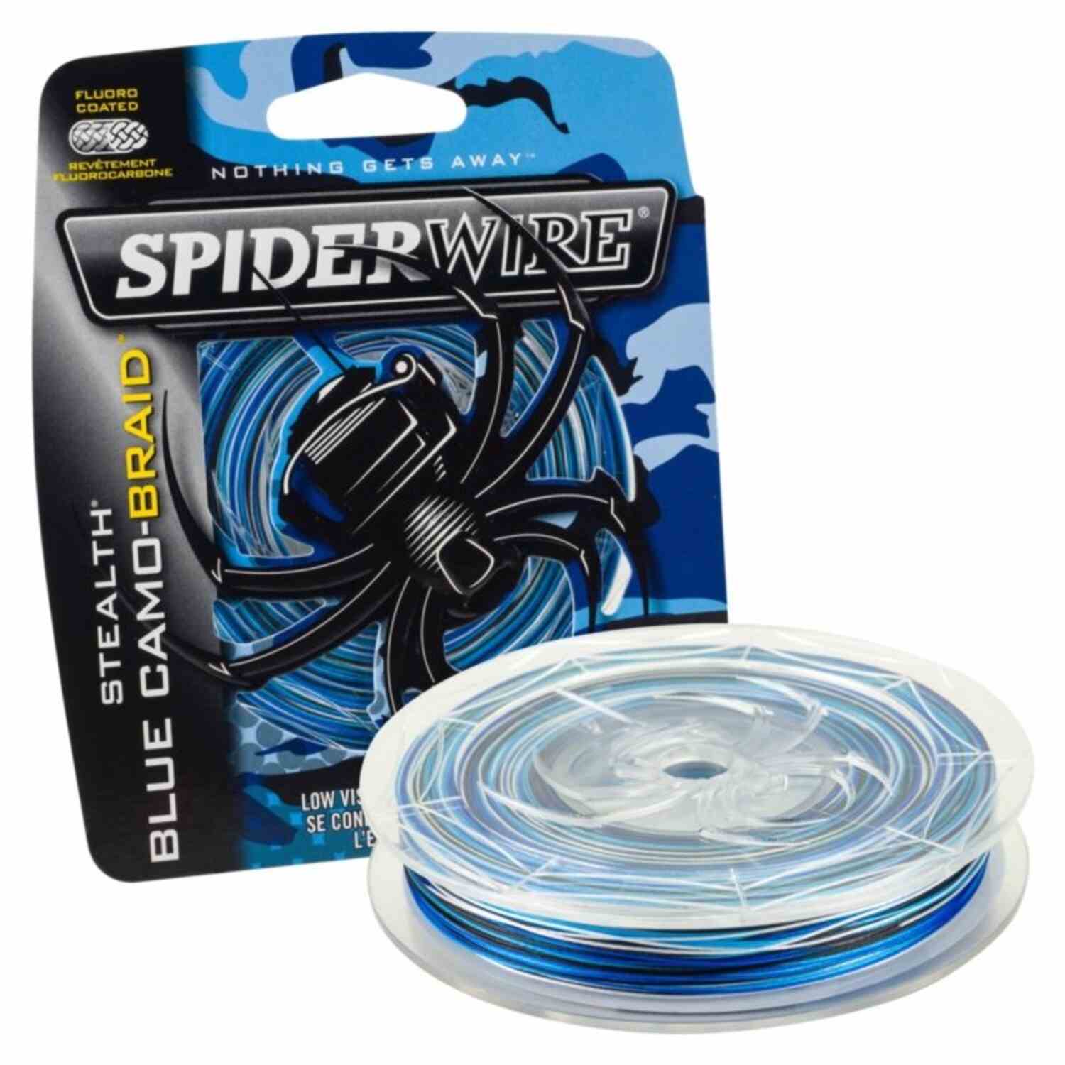 Spiderwire Stealth Blue Camo Braid J&H Tackle - Main Image