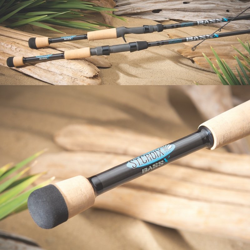 St Croix Bass X Casting Rods