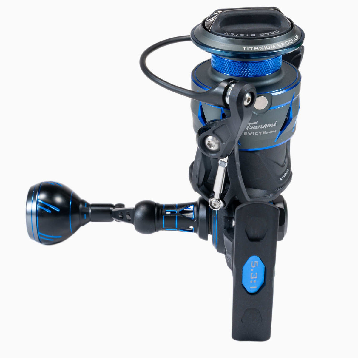 Tsunami Evict II Spinning Reels 2500 Handle;Tsunami Evict II Spinning Reels 2500 Low Gear Foot;Tsunami Evict II Spinning Reels 2500 Low Gear;Tsunami Evict II Spinning Reels 2500 Sideplate;Tsunami Evict II Spinning Reels 2500 BTY;Tsunami Evict II Spinning Reels 2500 Foot;Tsunami Evict II Spinning Reels 2500 Low Gear BTY;Tsunami Evict II Spinning Reels 2500 Low Gear Sideplate