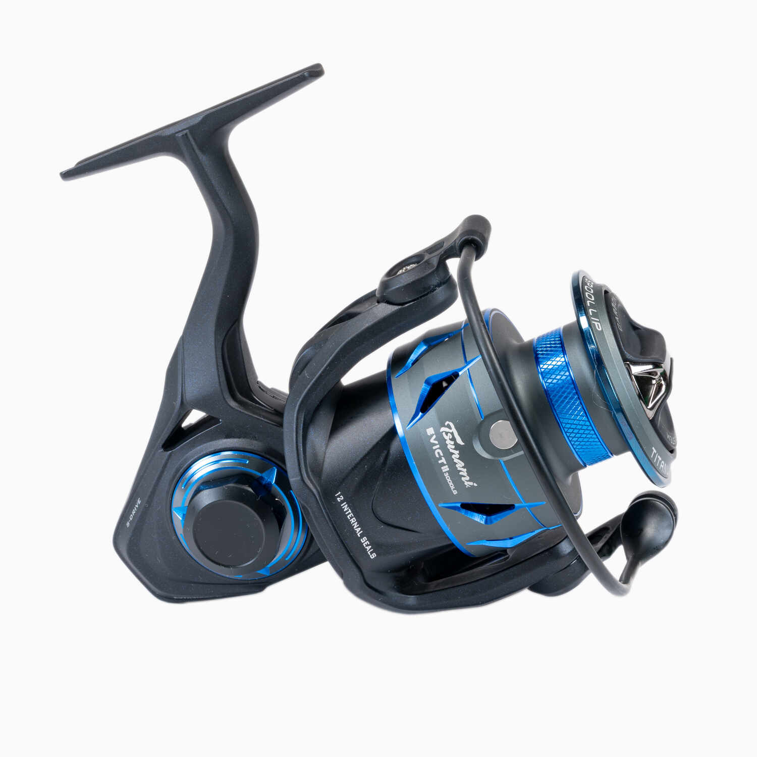 Tsunami Evict II Spinning Reels 3000 Low Gear Side 