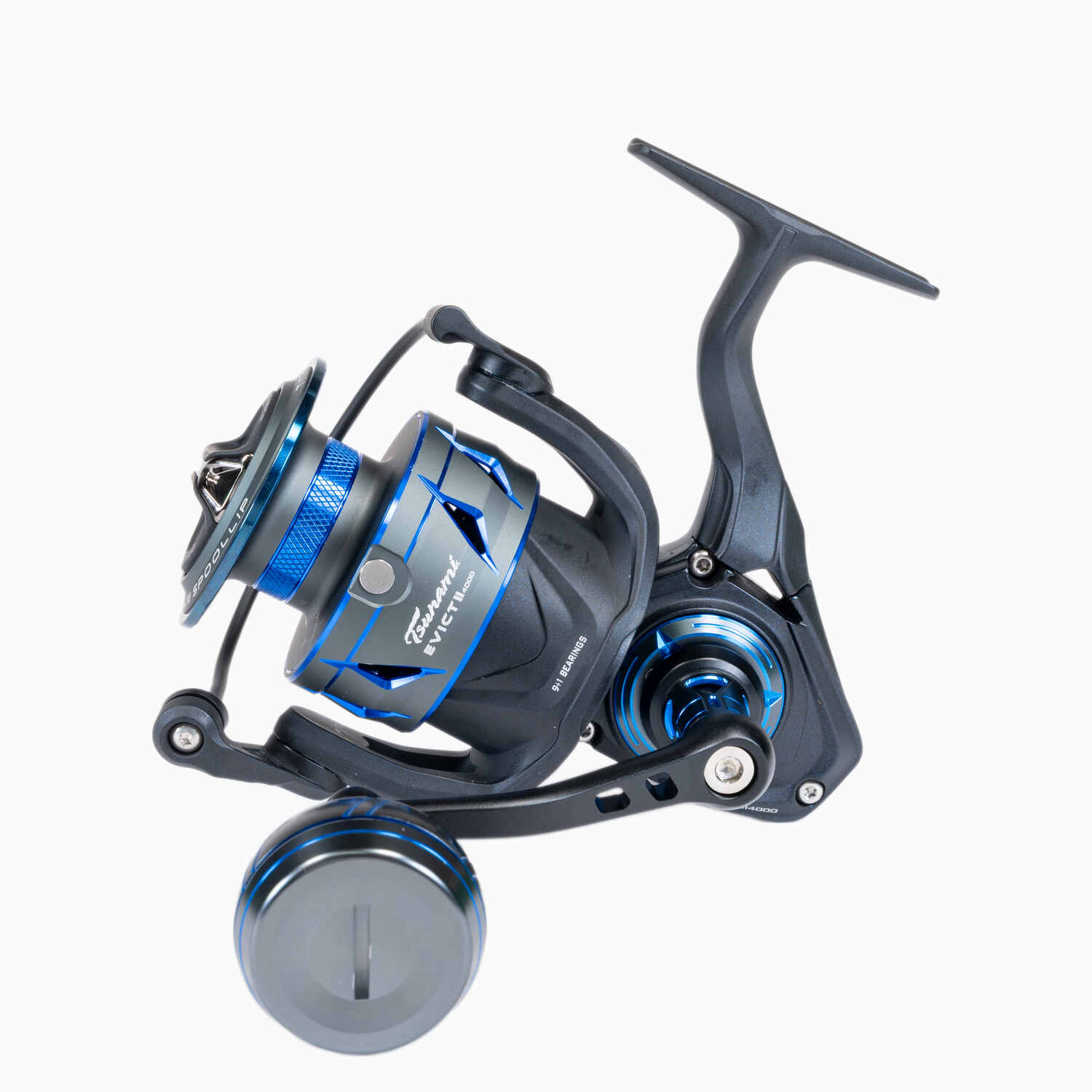 Tsunami Evict II Spinning Reels 4000 Handle