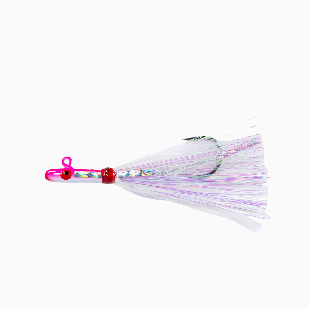 Tsunami Glass Minnow Teaser Pink White