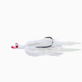 Tsunami Glass Minnow Teaser Silicone Skirt White