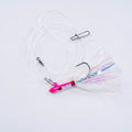 Tsunami Hi-Lo Jigging Rig Glass Minnow Pink White