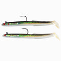 Tsunami Holographic Sand Eels Black Back Weighted