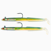 Tsunami Holographic Sand Eels Olive Back Weighted