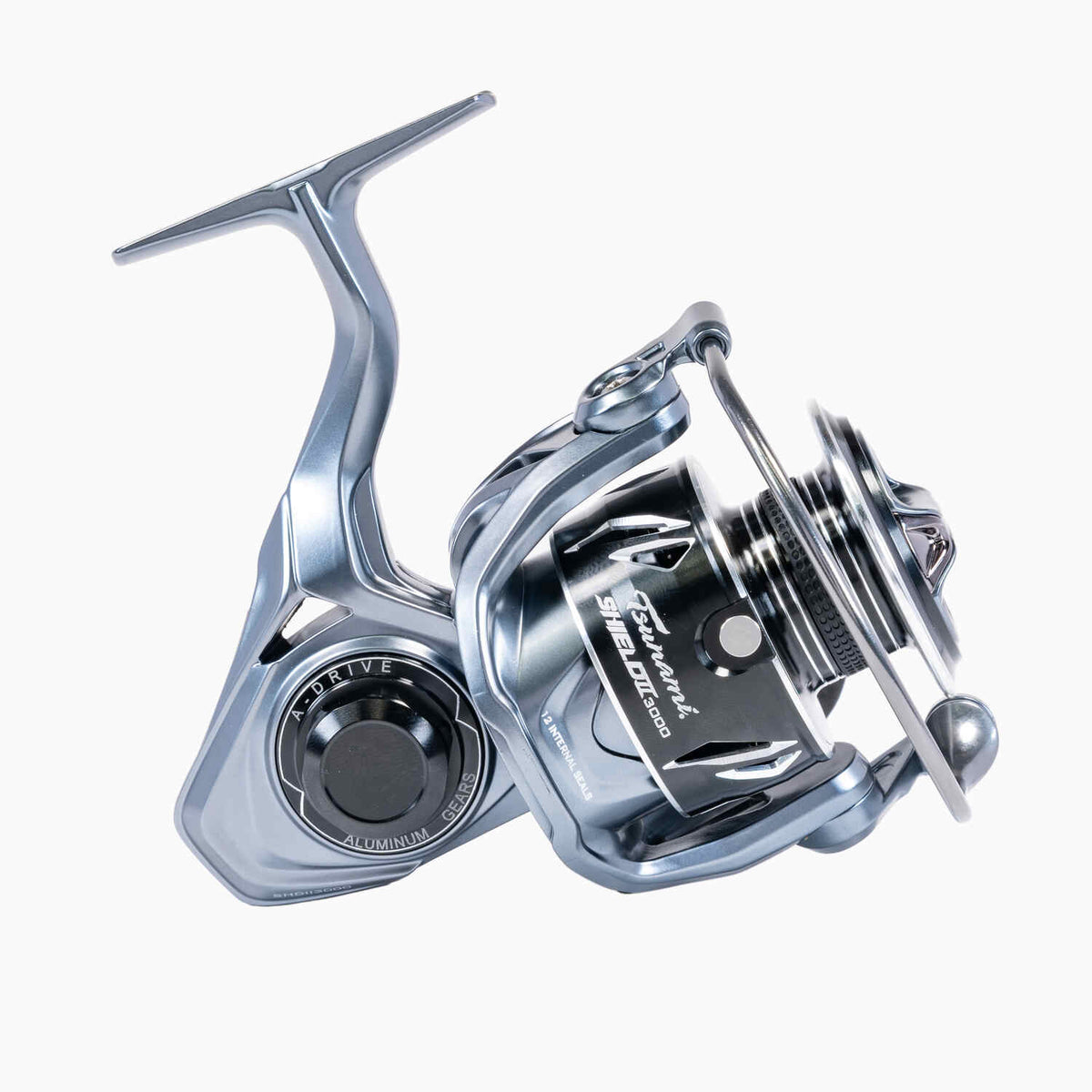 Tsunami Shield II Spinning Reels 3000;Tsunami Shield II Spinning Reels 3000 Handle;Tsunami Shield II Spinning Reels 3000 Sideplate;Tsunami Shield II Spinning Reels 3000 Foot