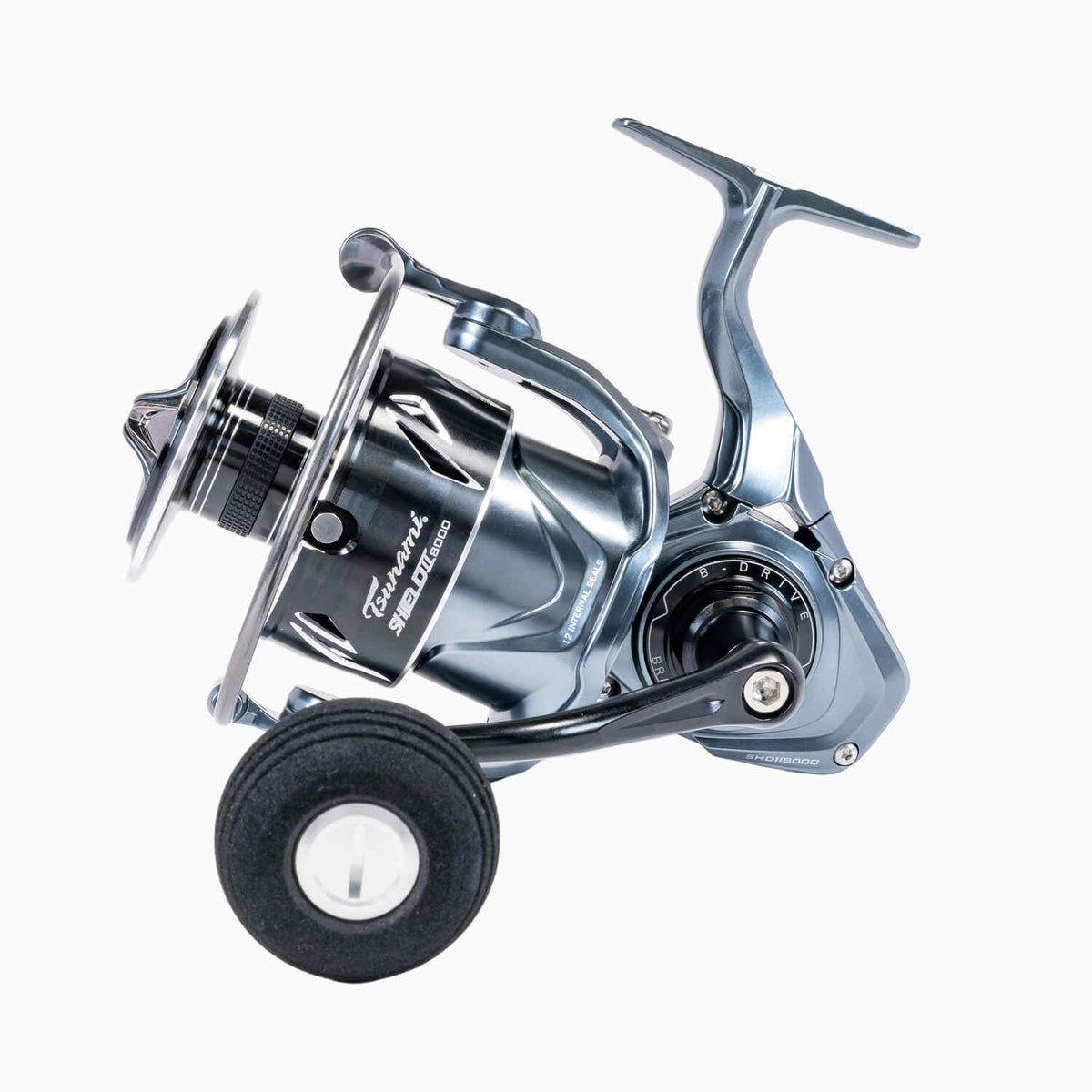 Tsunami Shield II Spinning Reels 8000 Handle