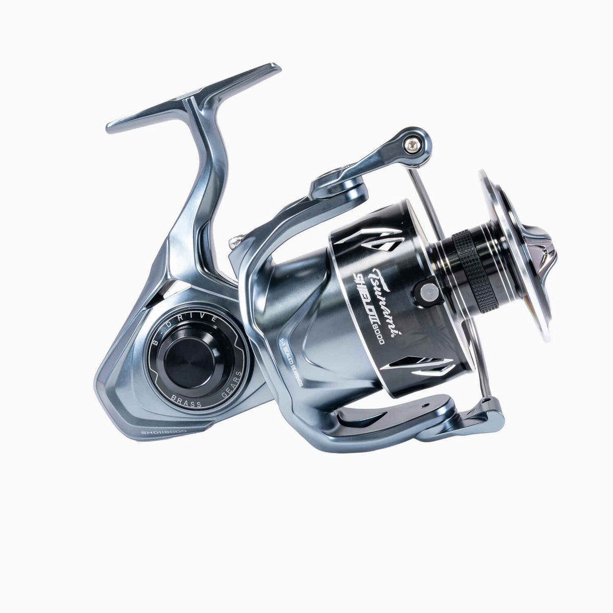 Tsunami Shield II Spinning Reels 8000 Sideplate