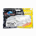 Tsunami Tidal Baits Grubs White Pack