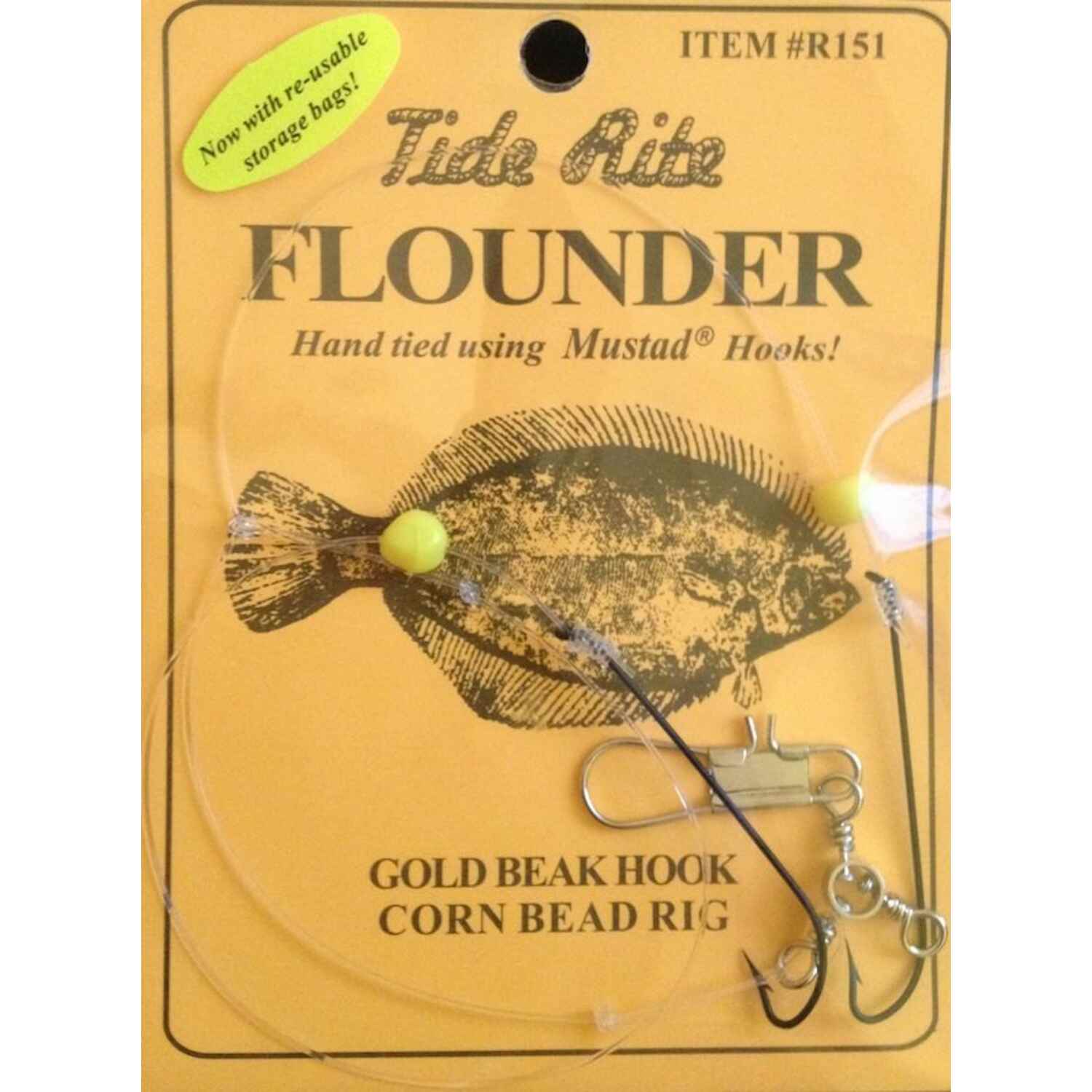 best hooks for flounder fishing MaiTai Winter Rigs Grumpys Tackle Hand Tied using MUSTAD hooks Tide Rite Flounder Corn Bead