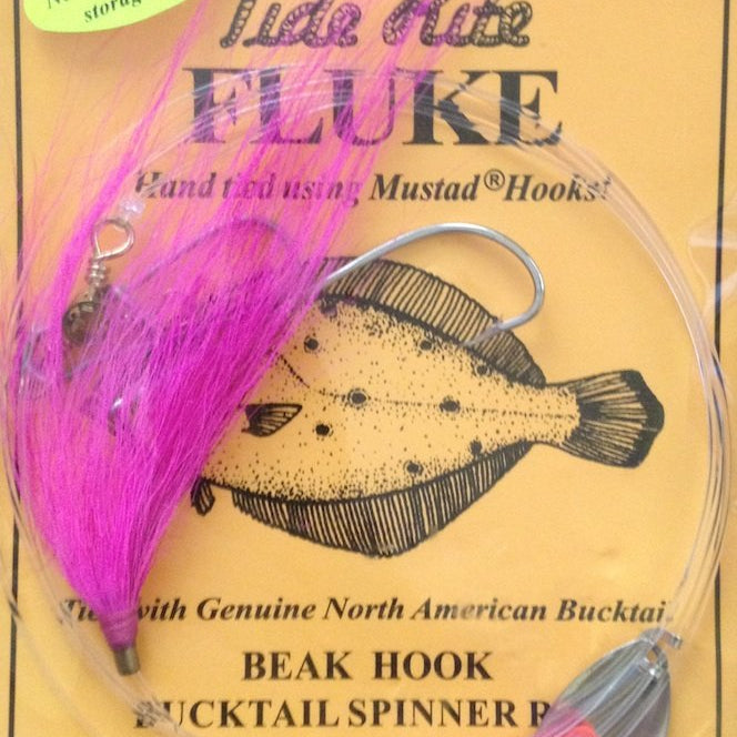 Tide Rite Fluke Beak Hook Bucktail Spinner Rigs