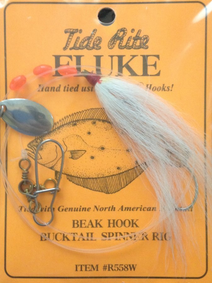 Tide Rite Fluke Beak Hook Bucktail Spinner Rigs