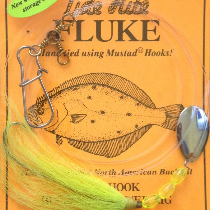 Tide Rite Fluke Beak Hook Bucktail Spinner Rigs