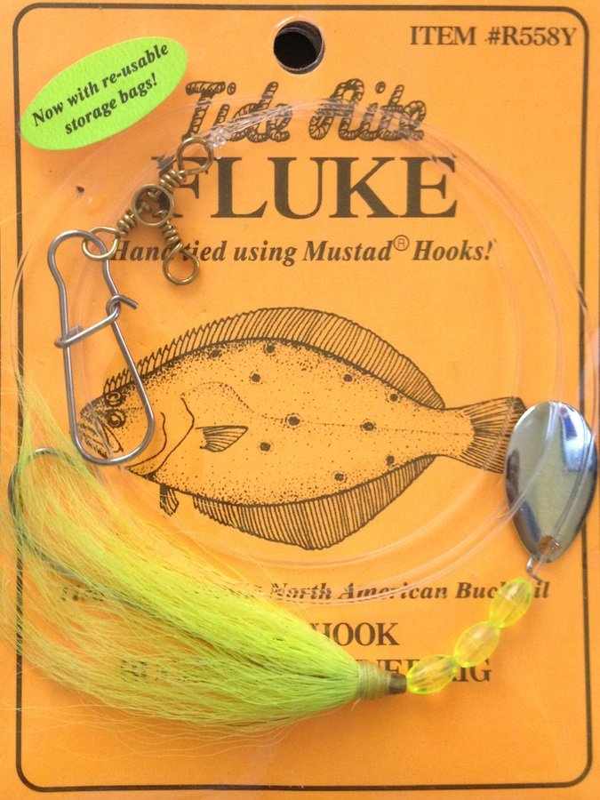 Tide Rite Fluke Beak Hook Bucktail Spinner Rigs