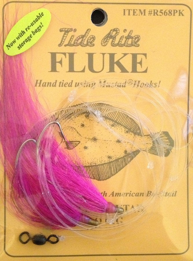 Tide Rite Fluke Double Bucktail Hi-Lo Rigs