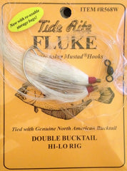 Tide Rite Fluke Double Bucktail Hi-Lo Rigs