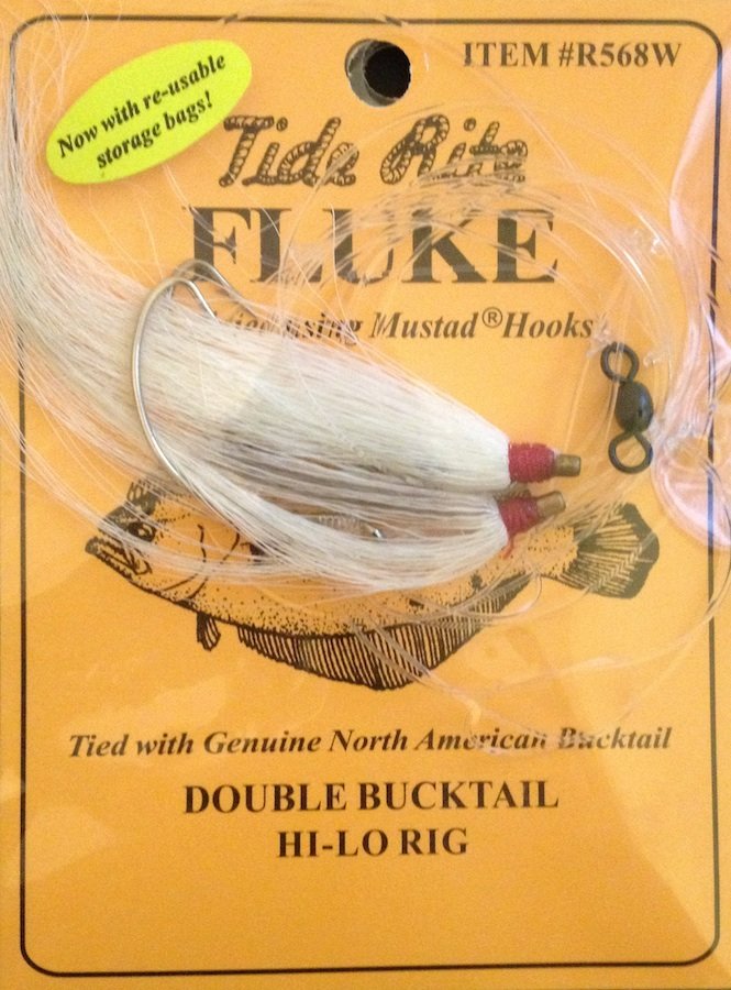 Tide Rite Fluke Double Bucktail Hi-Lo Rigs - J&H Tackle
