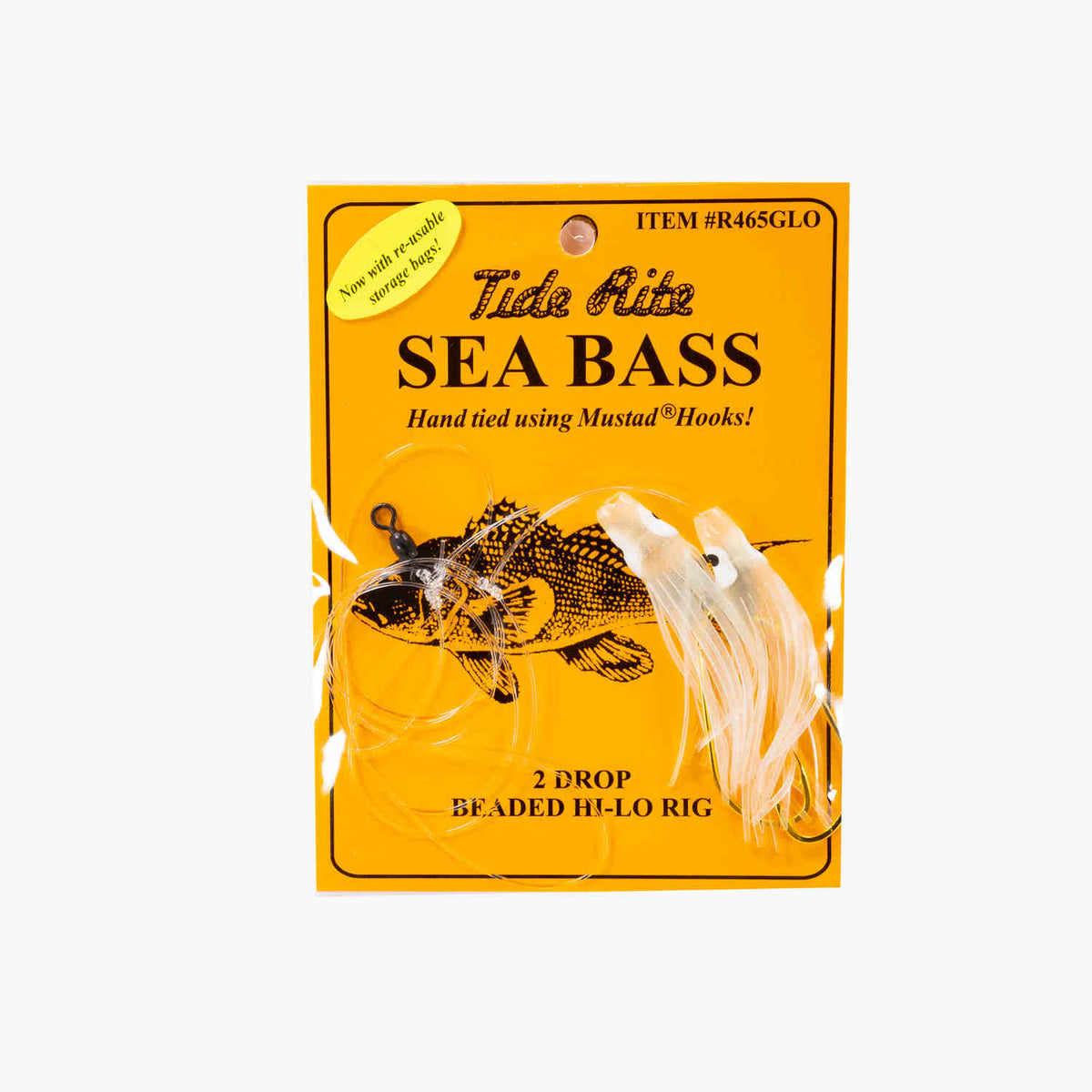 Tide Rite 2 Drop Beaded HI-LO Rigs Glow