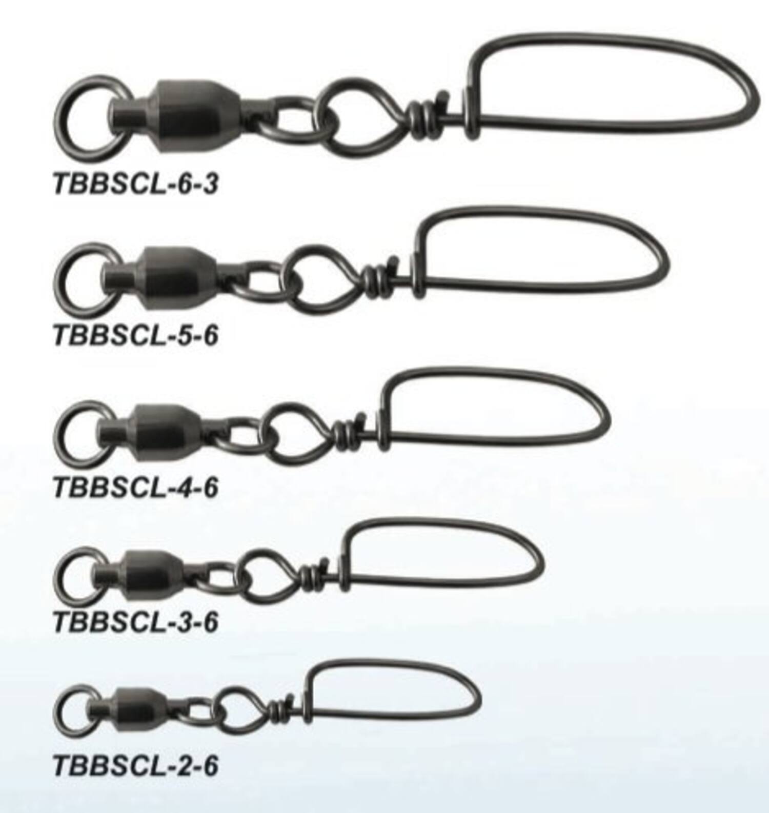 Tsunami Ball Bearing Swivels with Coastlock Snap - J&H Tackle