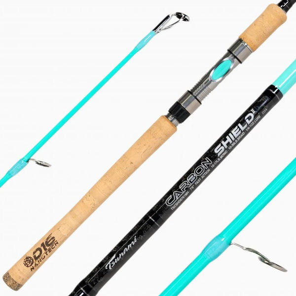 Tsunami Carbon Shield II Spinning Rods J&H Tackle