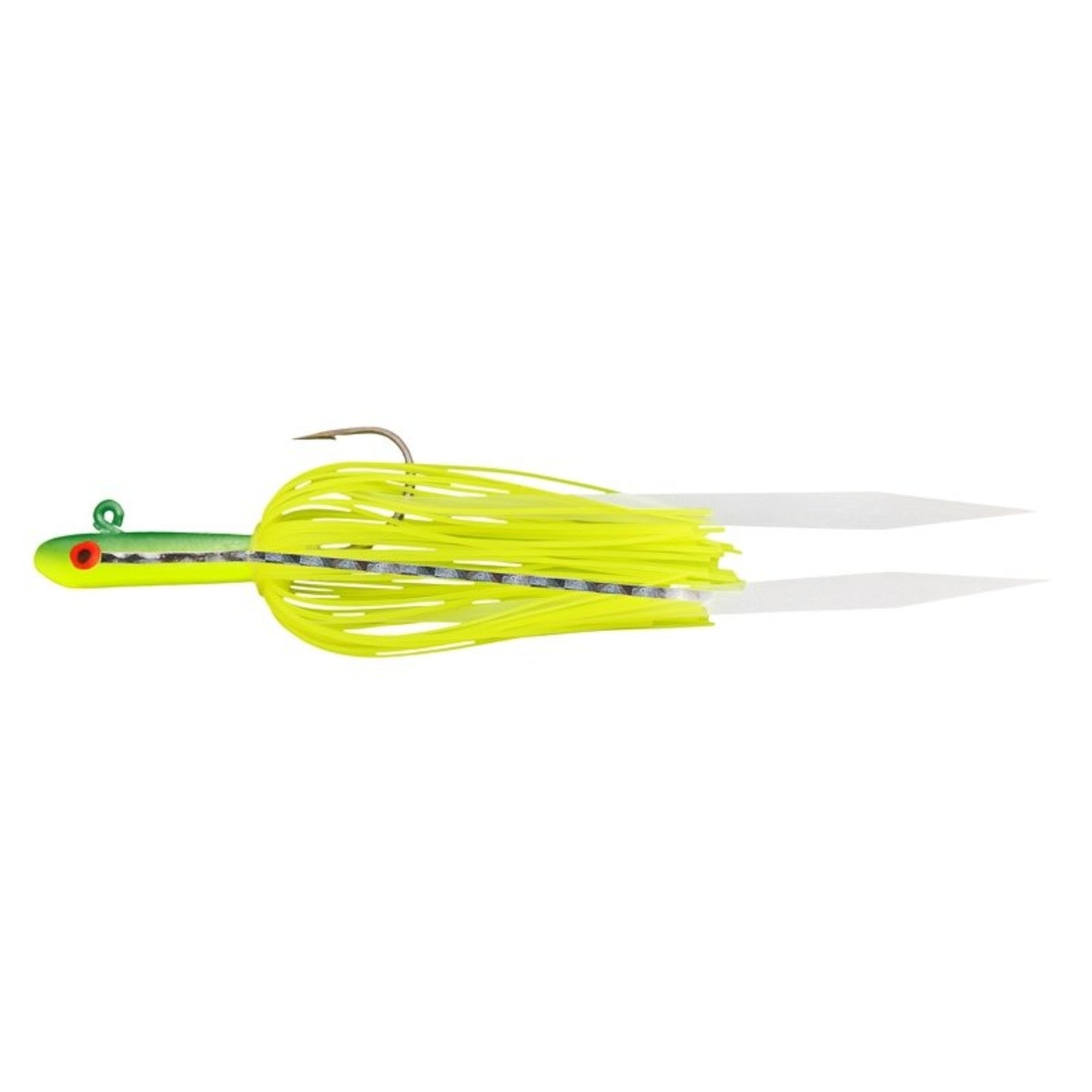 Tsunami-Glass-Minnow-Teasers-Chartreuse-With-Silicone-Skirt_CHR