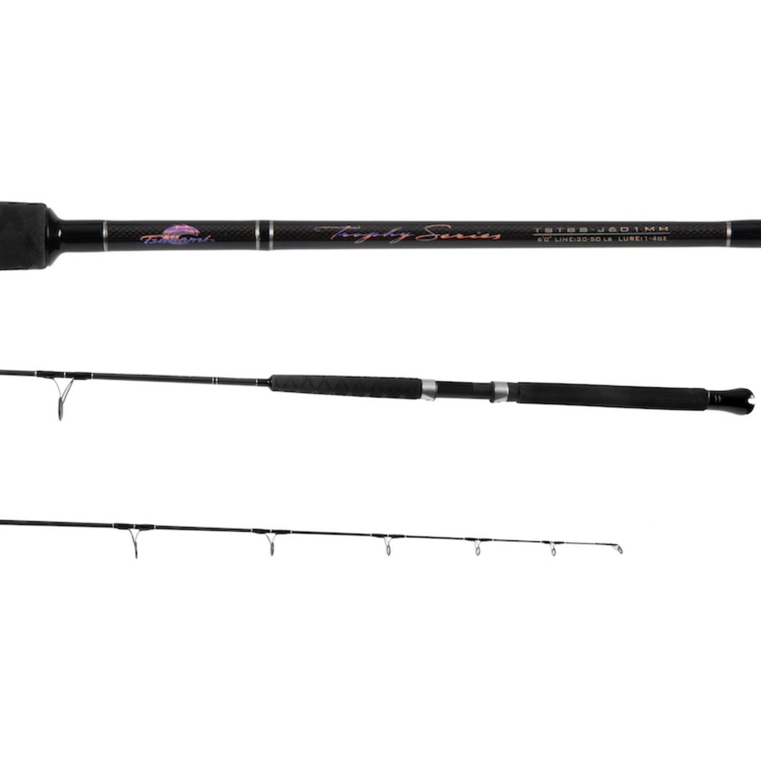 tsunami awesome power rod Airwave Elite Spin Fishing 2 Pc 11' 20-40 Lb TSAWESS-1102H with a 70/30 split for a true one Tsunami Fishing Rods Tsunami Awesome
