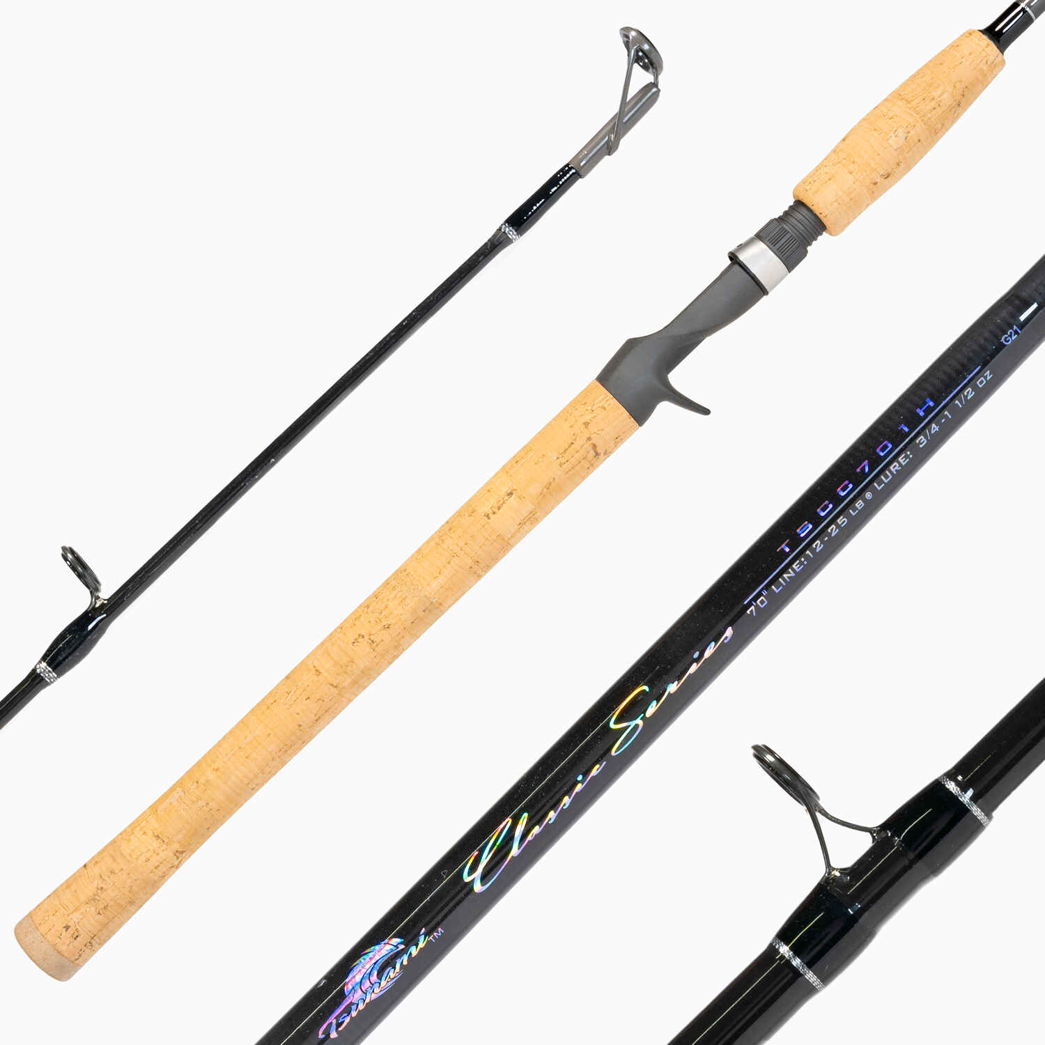 Tsunami Classic Casting Rods - J&H Tackle
