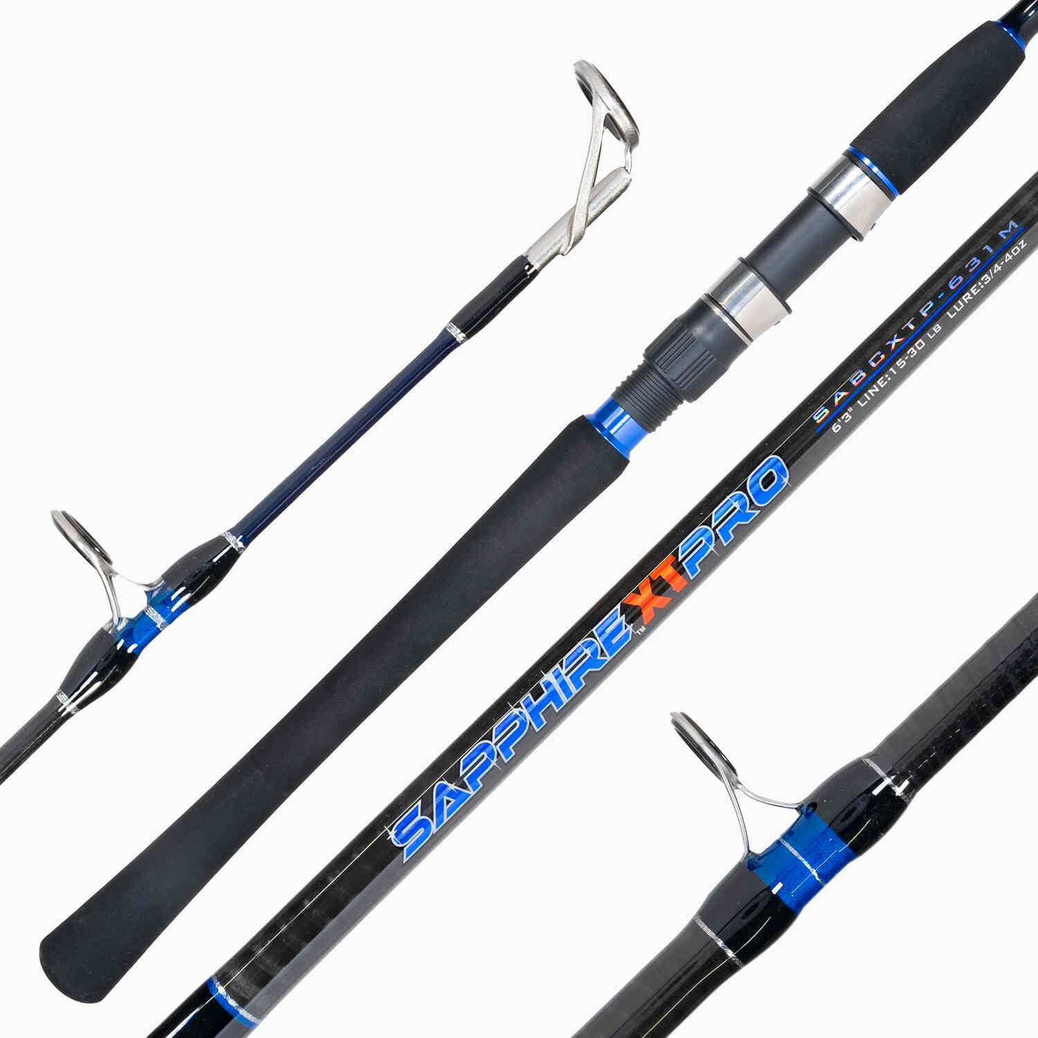 Tsunami Sapphire XT Pro Boat Casting Rods - J&H Tackle