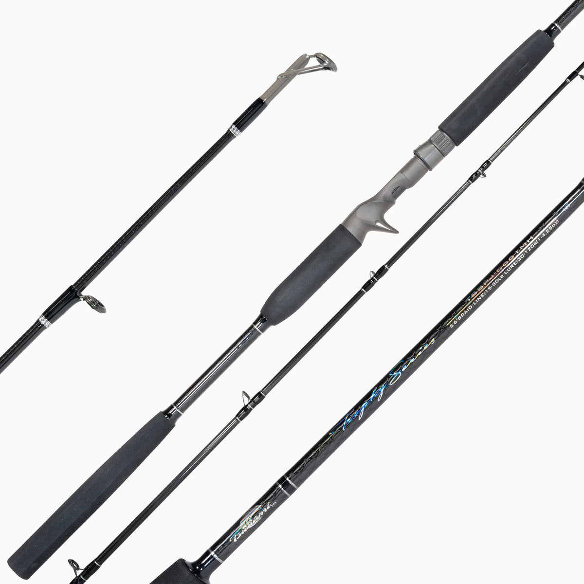 Tsunami Trophy Slow Pitch Jigging Casting Rod TSSPJC661MH