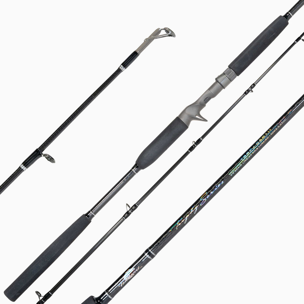 Tsunami Trophy Slow Pitch Jigging Casting Rod TSSPJC681H