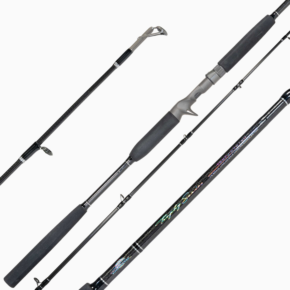 Tsunami Trophy Slow Pitch Jigging Casting Rod TSSPJC761XH