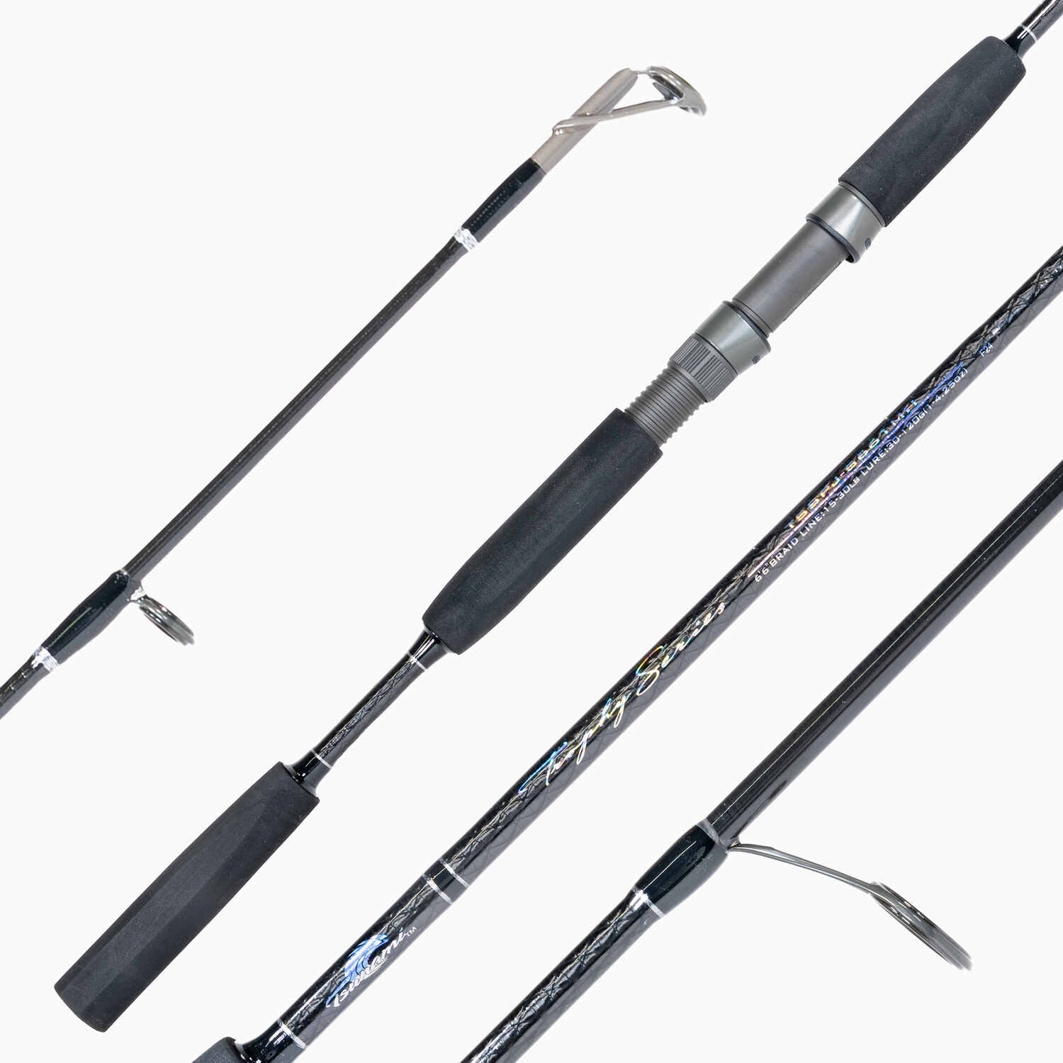 Tsunami TSSPJS-601MH Trophy Slow Pitch Jigging Spinning Rod