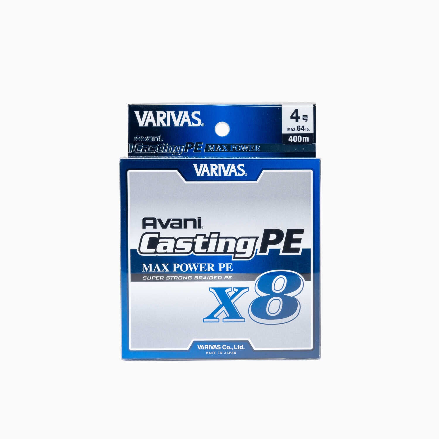 Varivas Avani Casting Max Power PE X8 Braided Line - 112 lb