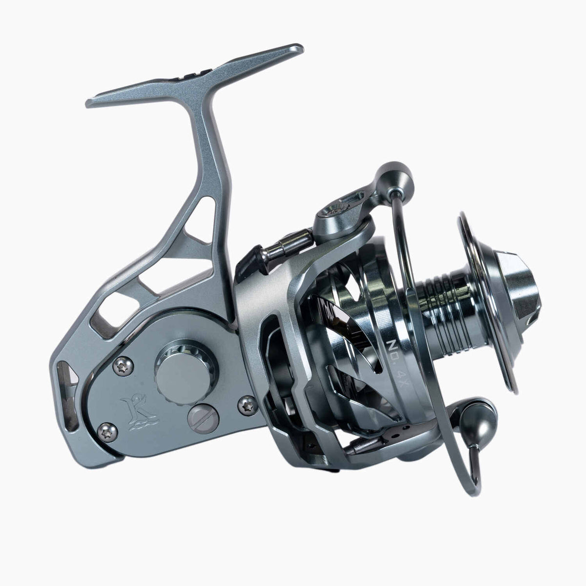 Visser-4-Spinning-Reel-Blue-Handle_1;Visser-Spinning-Reel-Gunsmoke-Front_1;Visser-Spinning-Reel-NO4-SILVER-1;VisserNo.4-B-spinning-reel_1;;Visser Spinning Reels Gunmetal 4X;Visser Spinning Reels Gunmetal 4X Handle;Visser Spinning Reels Gunmetal 4X Sideplate