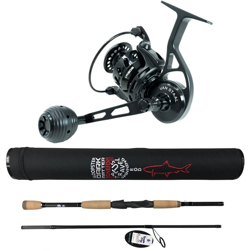 dark matter fishing rod combo Van Staal VR50 Dark Matter Travel Spinning Combos – J&H Tackle