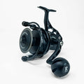 Visser-4-Spinning-Reel-Blue-Handle_1;Visser-Spinning-Reel-Gunsmoke-Front_1;VisserNo.8-B-spinning-reel_1;