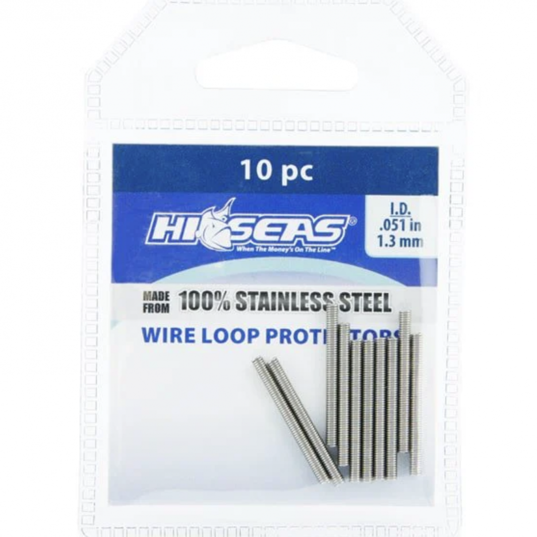 Hi-Seas Stainless Steel Wire Loop Protectors - J&H Tackle